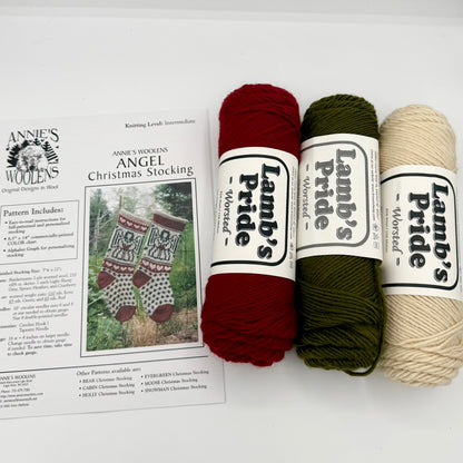 Angel Christmas Stocking Kit- Makes 1 Stocking