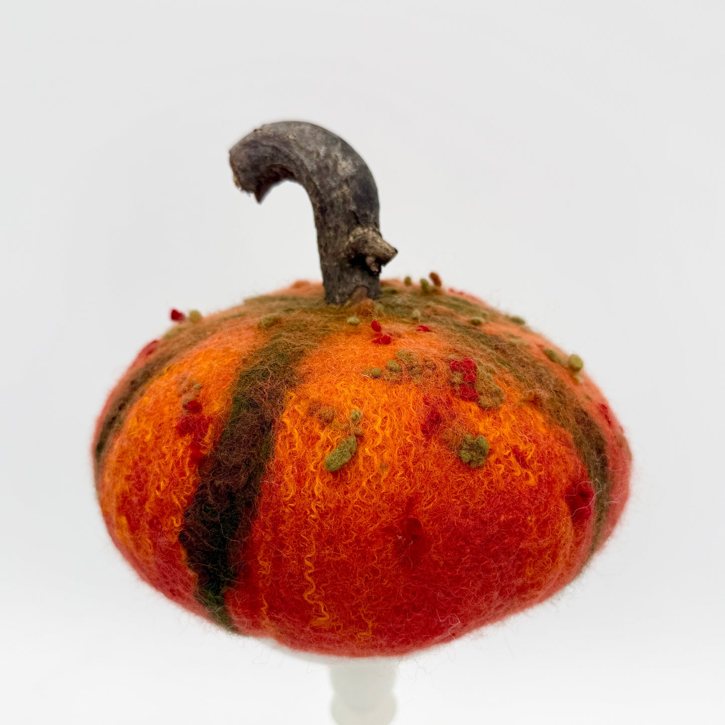 Wet Felting with Abbie | Pumpkin