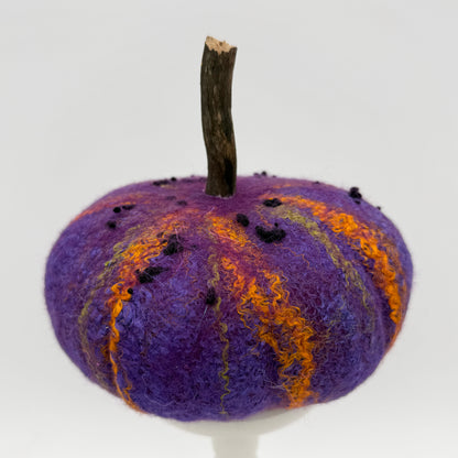 Wet Felting with Abbie | Pumpkin