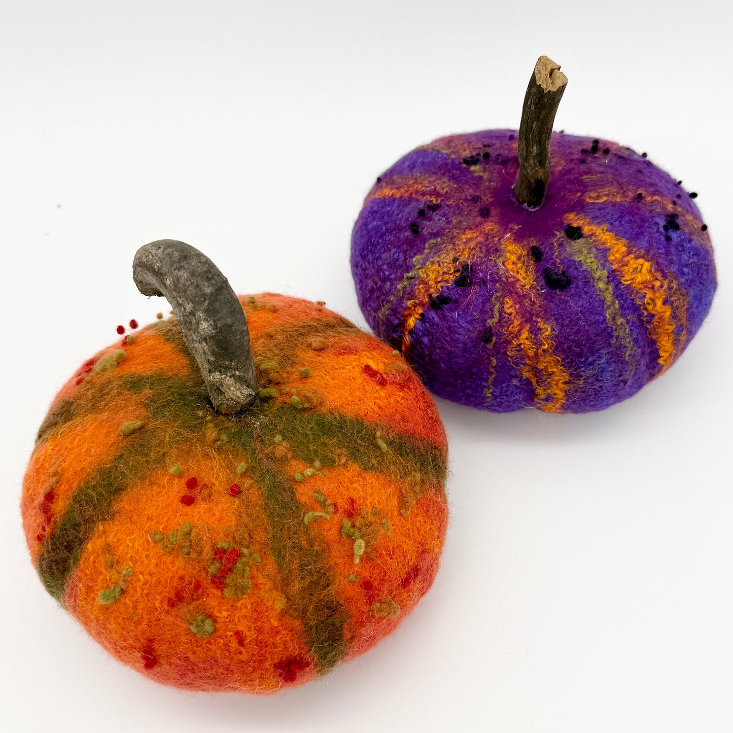 Wet Felting with Abbie | Pumpkin