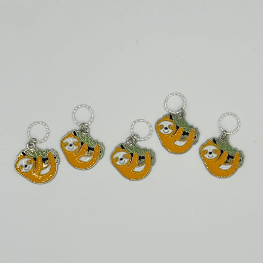Stitch Markers | Sloth
