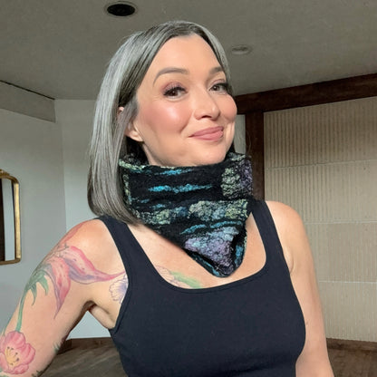 Wet Felting with Abbie | Silk Cowl