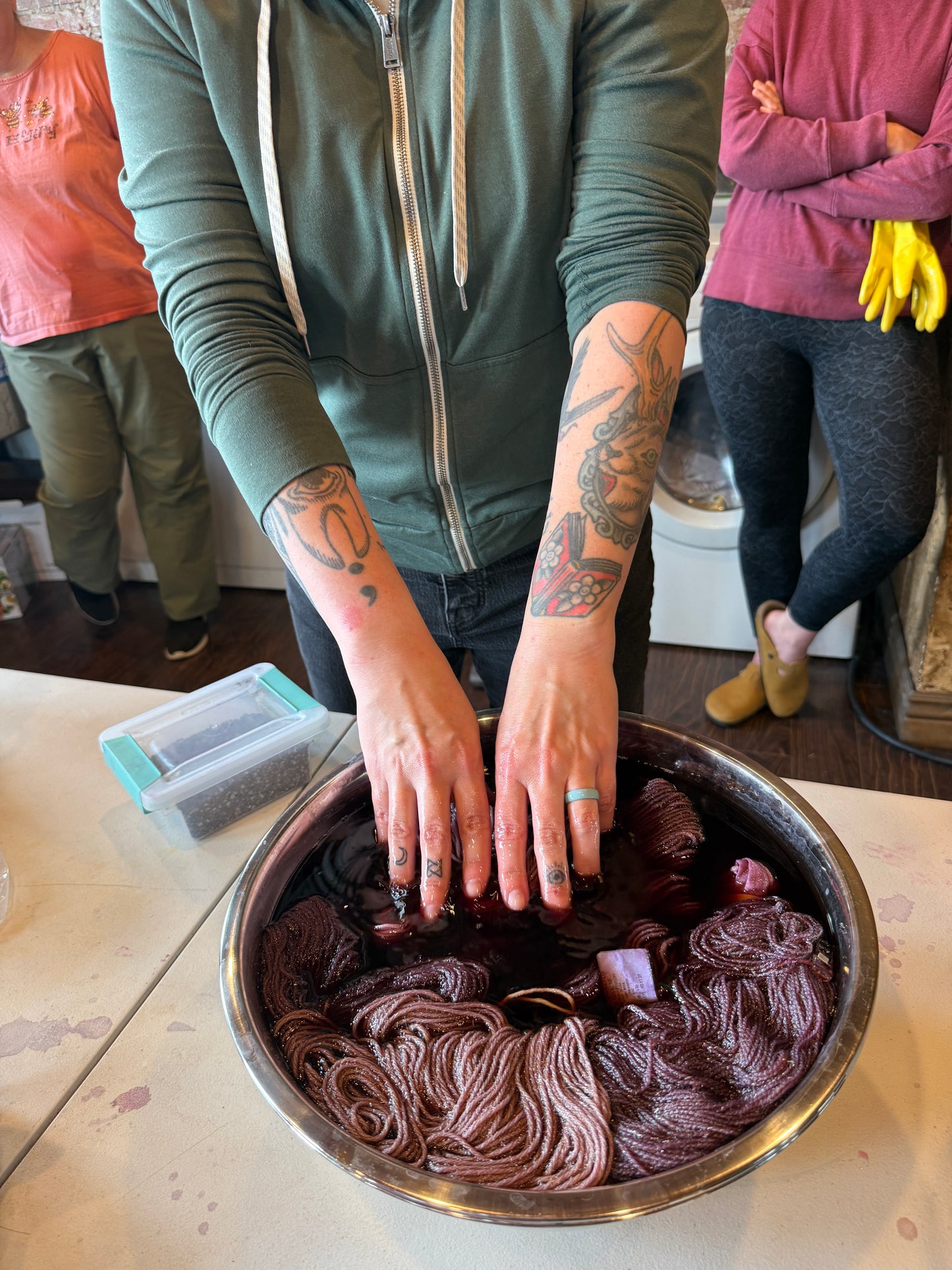 Natural Dyeing Class with Justin | Chestnut, Weld, & Indigo