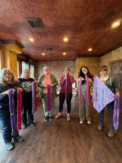 Natural Dyeing Class with Justin | Chestnut, Weld, & Indigo