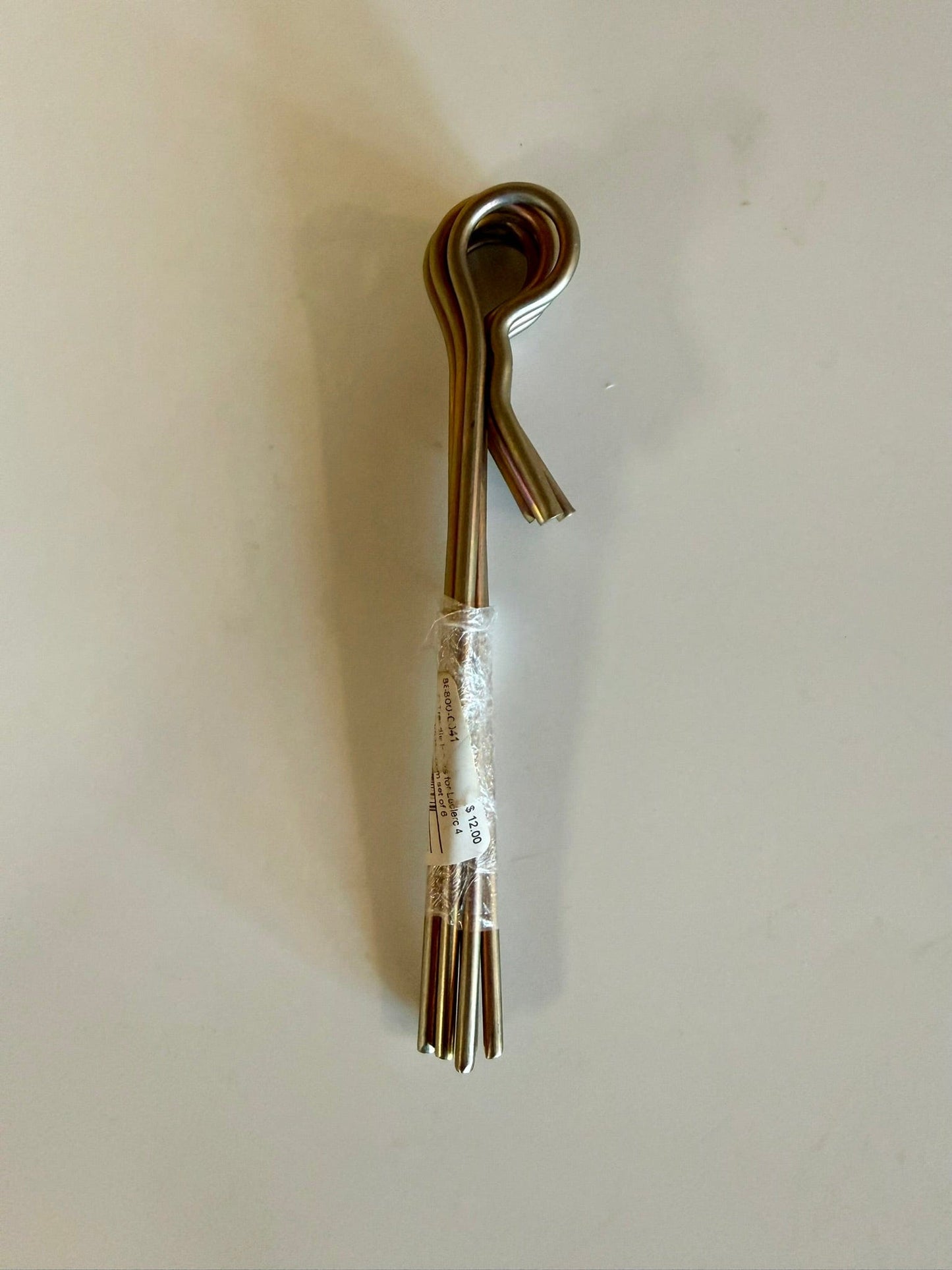 Leclerc Set of 6 treadle hooks - 7" - For 4 Shaft Loom