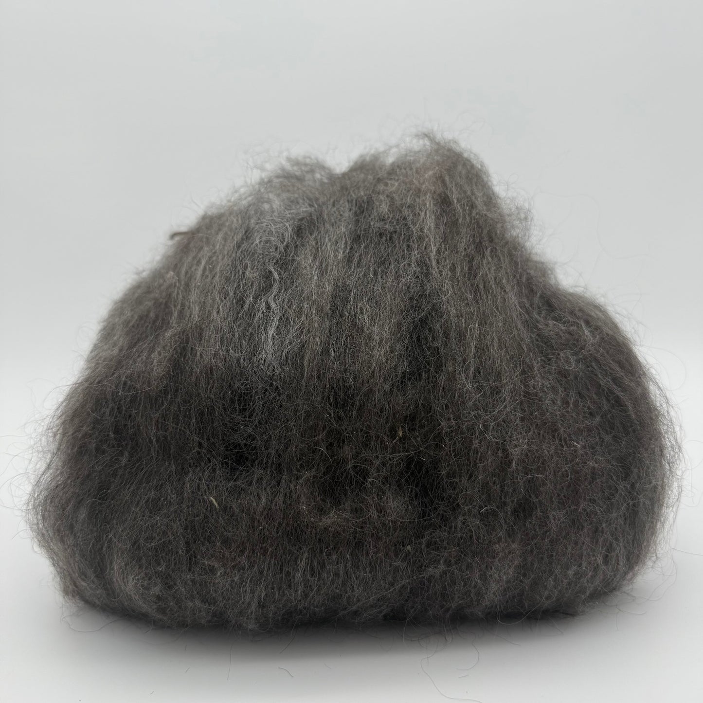 Gloria Black Local Angora Goat Batts