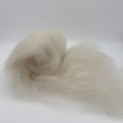 Smokey Jo White Local Cashgora Batts