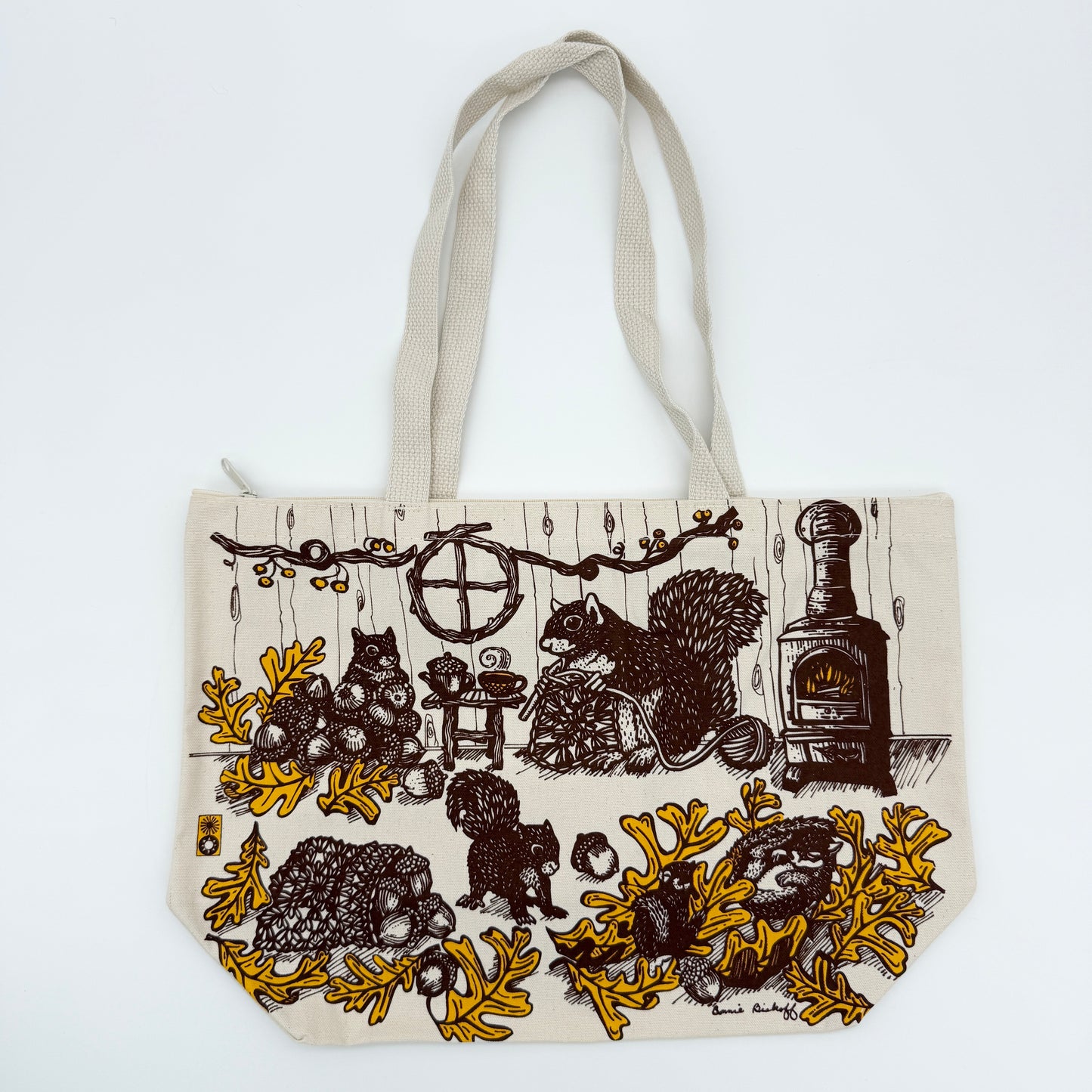 Bonnie Bishoff Zippered Tote