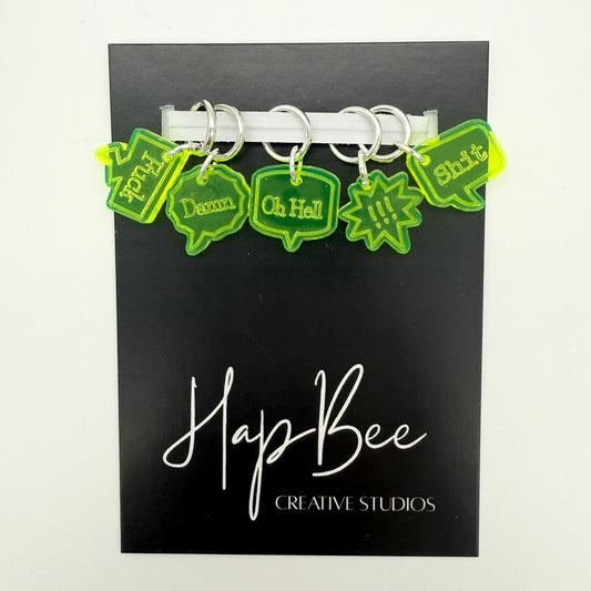 HapBee Stitch Marker Sets