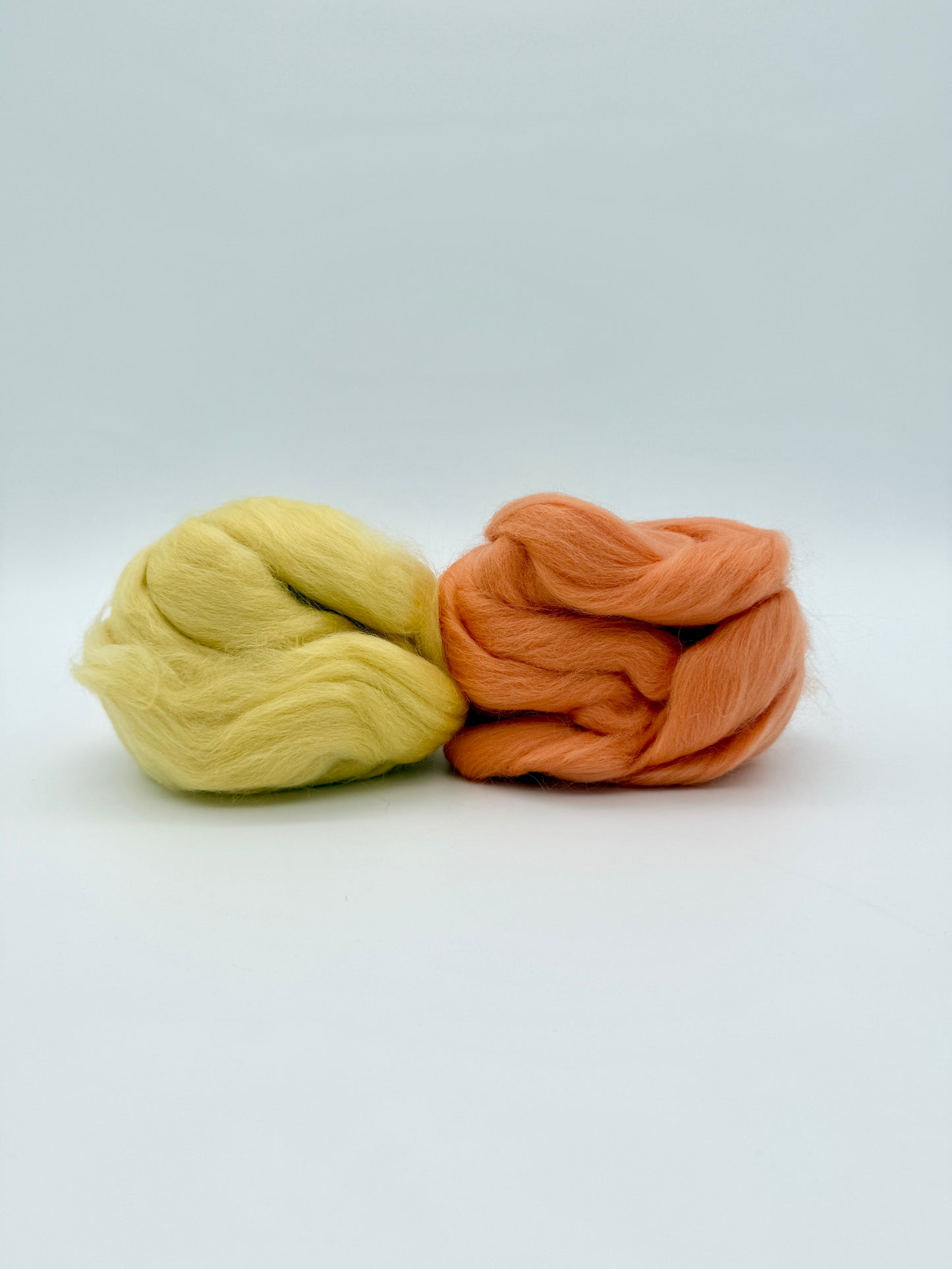 Paradise Fibers Needle Felting Sampler Pack- yellow/peach