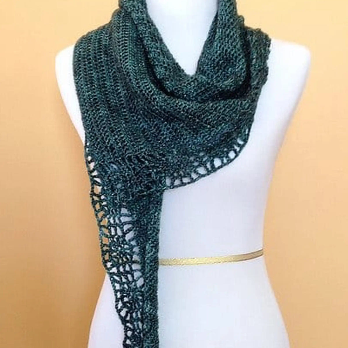 Candeo Shawl (Boomerang Style)-Patterns-