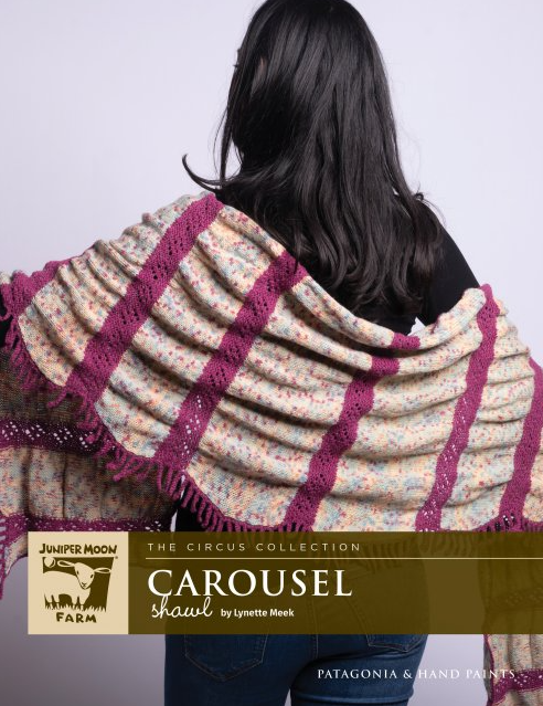 Juniper Moon Carousel Shawl, The Circus Collection