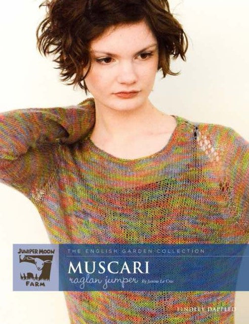 Juniper Moon Muscari Raglan Jumper on model