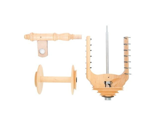 Kromski Jumbo Flyer Kit for Single Drive Wheels - Clear Finish