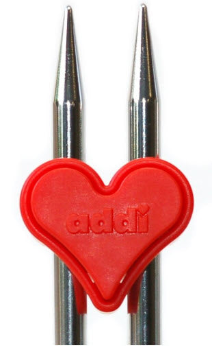 Addi To-Go's Heart Needle Holder