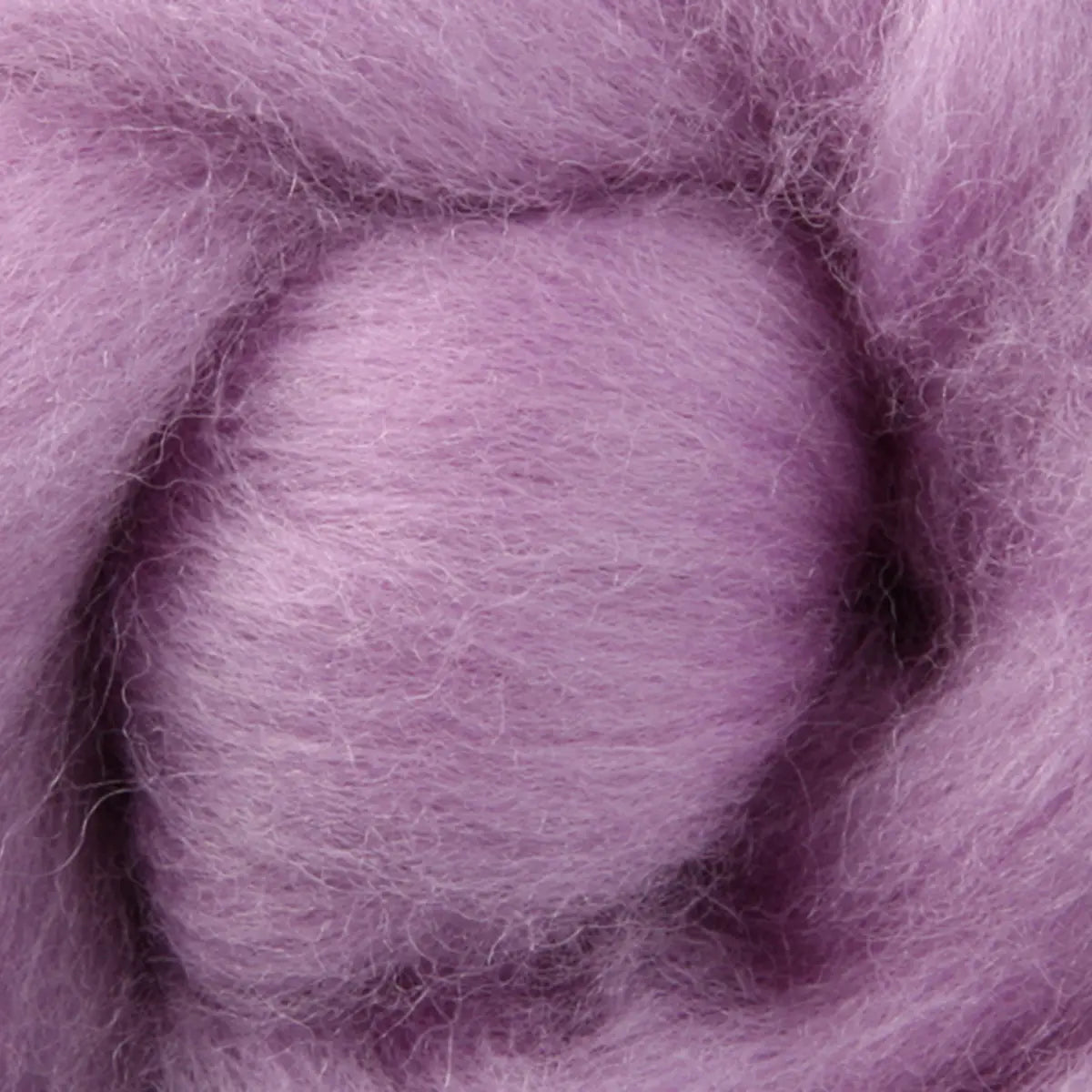 Ashford Solid Colored Corriedale Sliver - Lavender