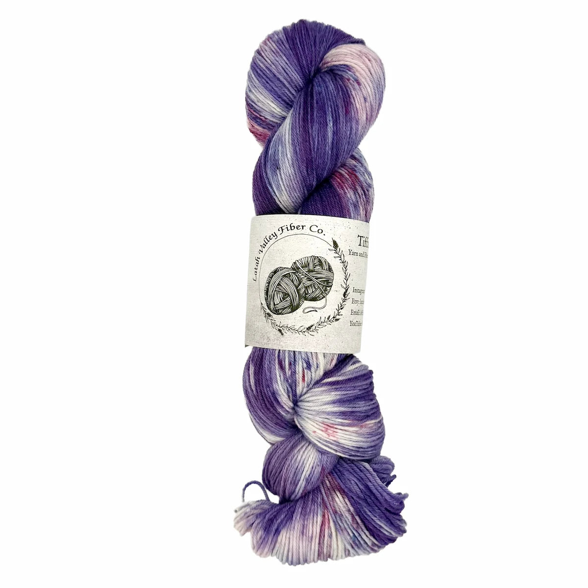 Lilac Festival – Spokane Themed Merino/Nylon Fingering Yarn