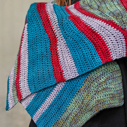 Tentacles Wrap - Malabrigo Crochet Shawl Pattern by Dora Ohrenstein