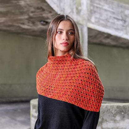 Vineyard Cowl - Malabrigo Shawl Pattern by Knit Sisu