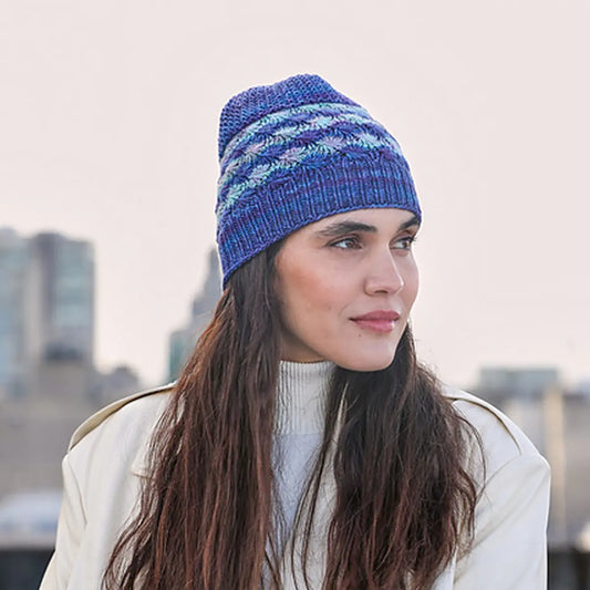 Stokrotka Hat - Malabrigo Hat Pattern by Maria Socha