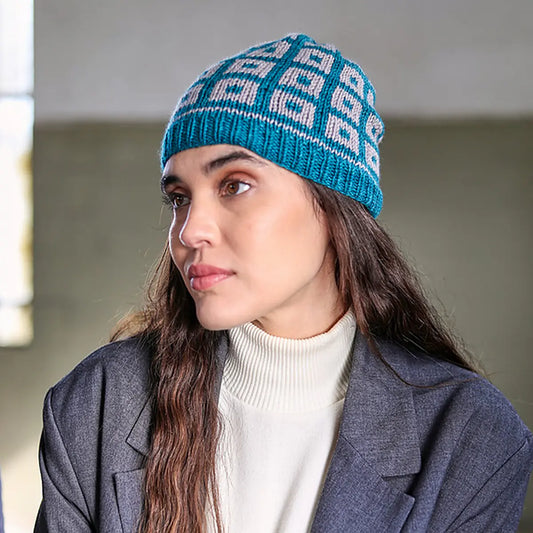 Plaza Hat - Malabrigo Hat Pattern by Kristel Nieves