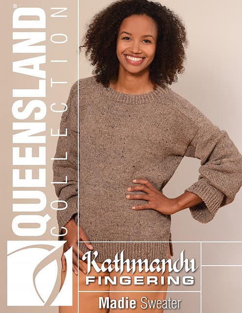 MADIE SWEATER Pattern by Queensland - Leaflet