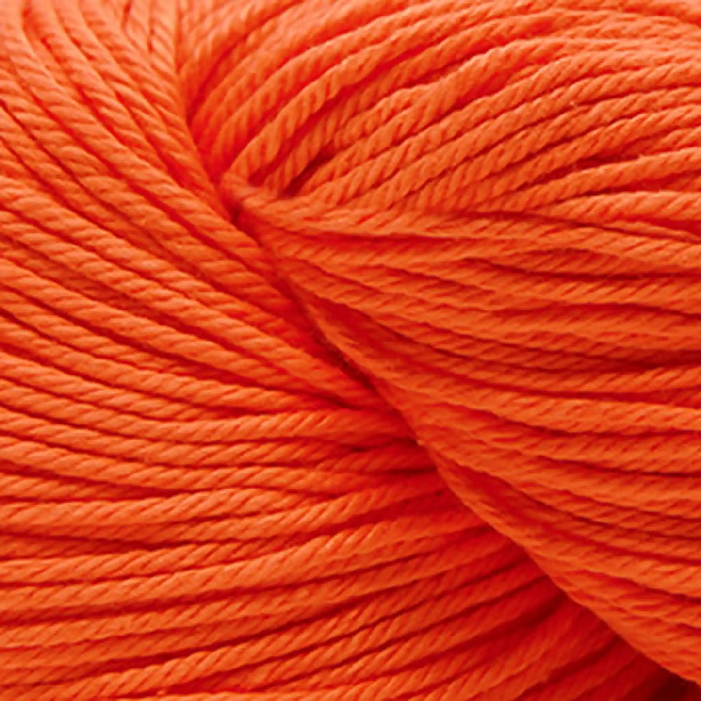 Cascade Noble Cotton Neon Yarn Light DK Yarn color 403 Orange
