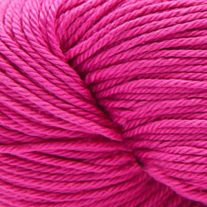 Cascade Noble Cotton Neon Yarn Light DK Yarn color 404 Pink