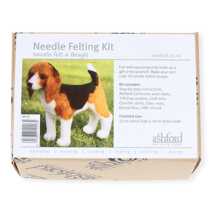 Ashford Needle Felting Kit - Beagle