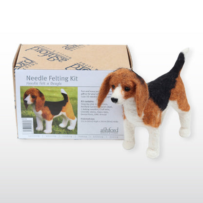Ashford Needle Felting Kit - Beagle
