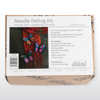 Ashford Needle Felting Kit - Butterflies