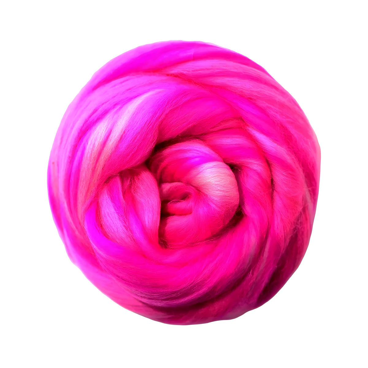 Multi Colored Merino Wool Top Northern Lights - Bliss