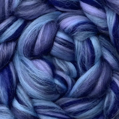 Multi Colored Merino Wool Top Northern Lights - Typhoon