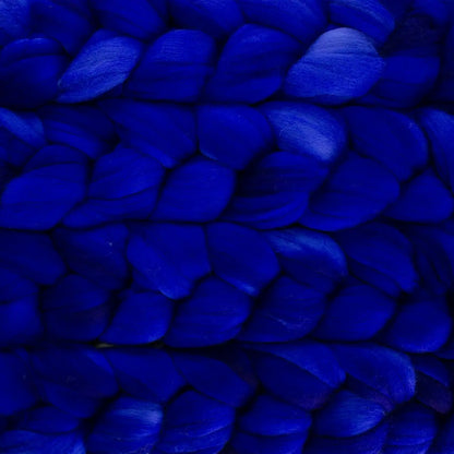 Azul Bolita 080 - Malabrigo Nube Roving Fiber Braid