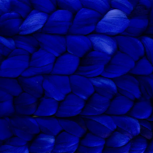 Azul Bolita 080 - Malabrigo Nube Roving Fiber Braid