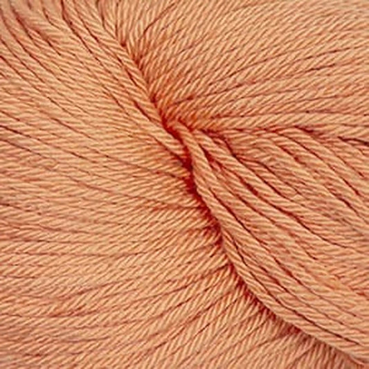 Cascade Noble Cotton Light DK Yarn color 02 - Orange Rust