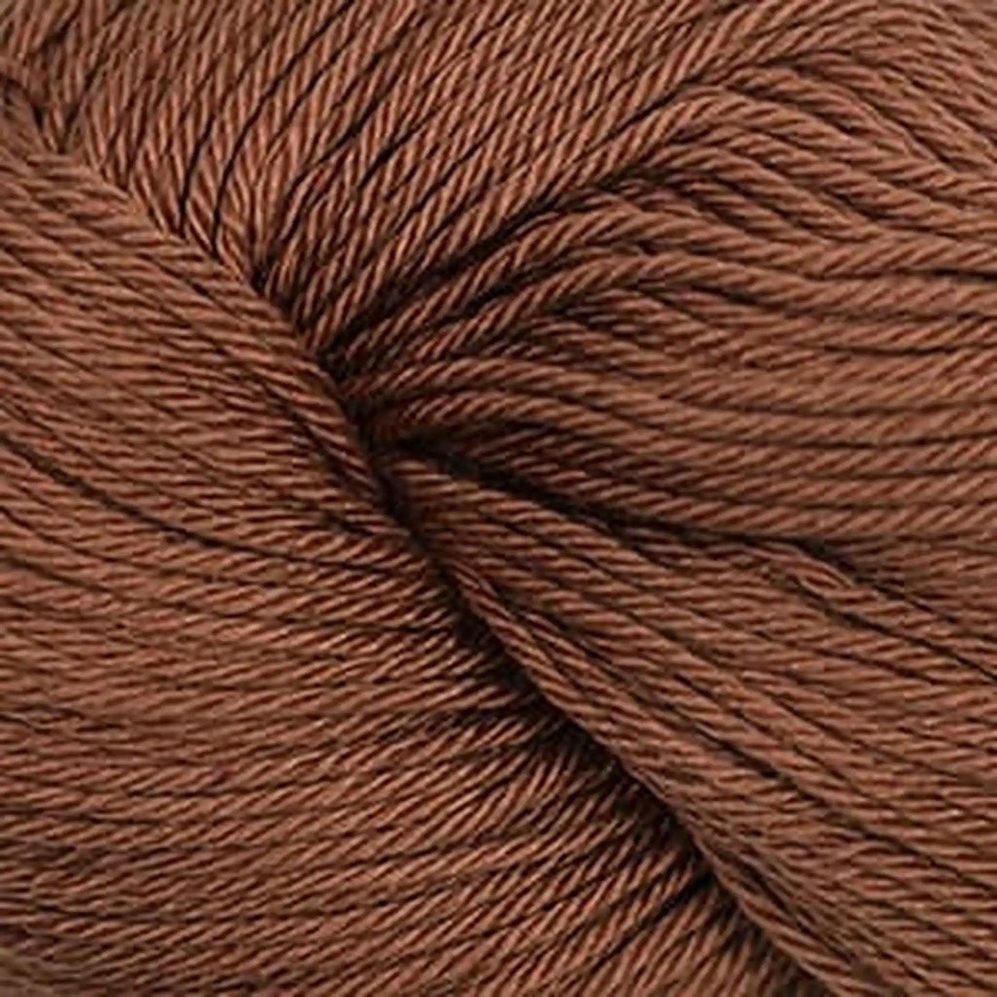 Cascade Noble Cotton Light DK Yarn color 12 - Dark Caramel