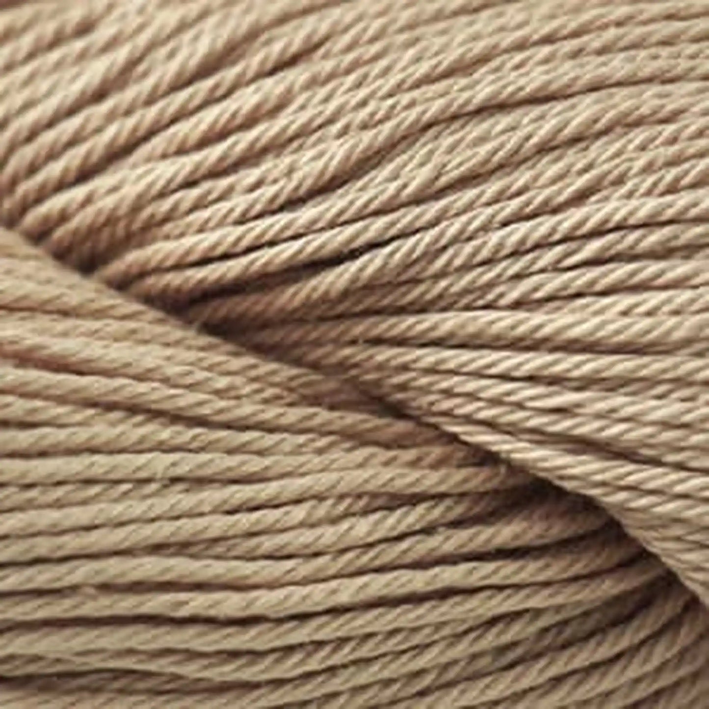 Cascade Noble Cotton Light DK Yarn color 18 - Toasted Almond