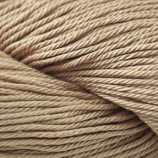Cascade Noble Cotton Light DK Yarn color 18 - Toasted Almond