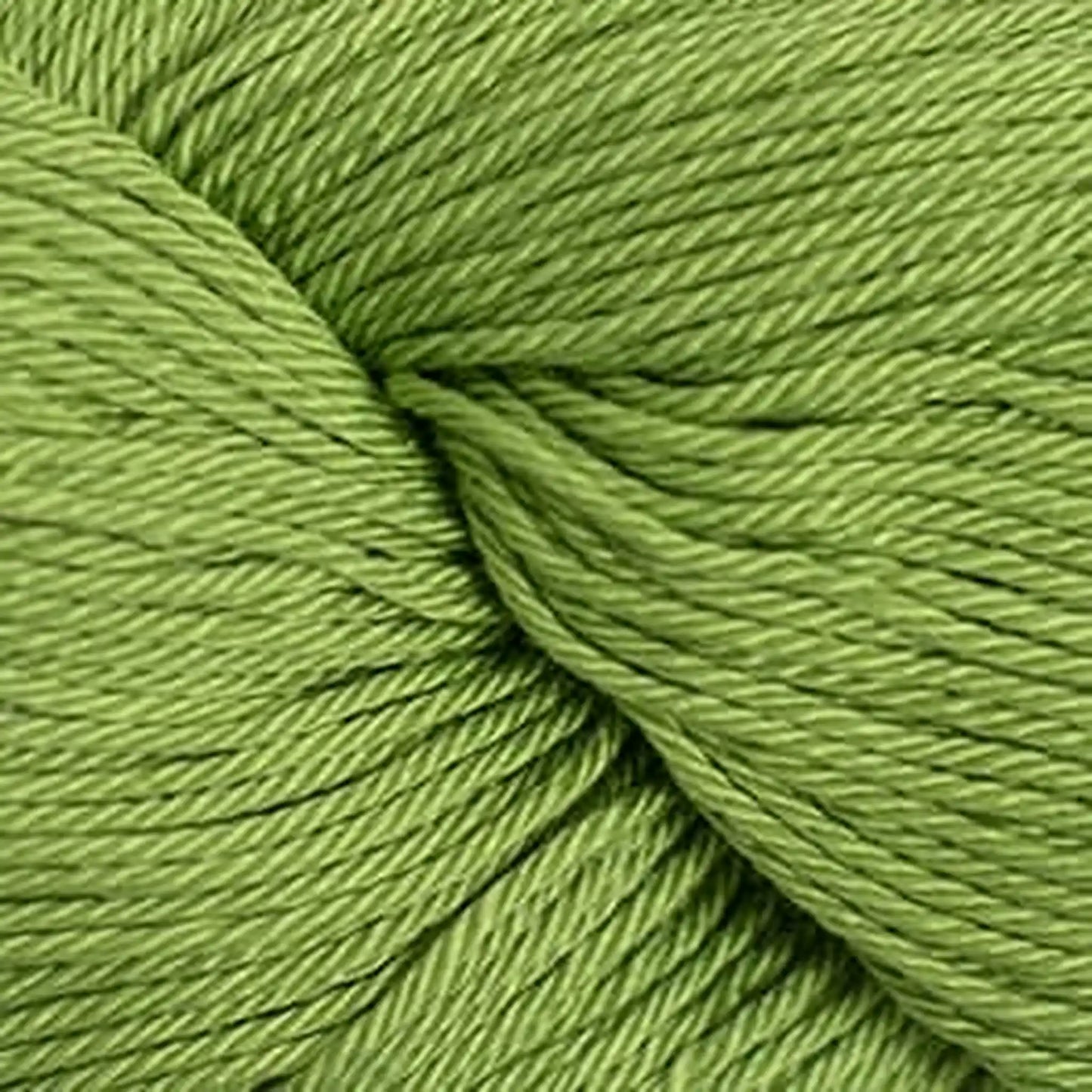 Cascade Noble Cotton Light DK Yarn color 27 - Parrot Green