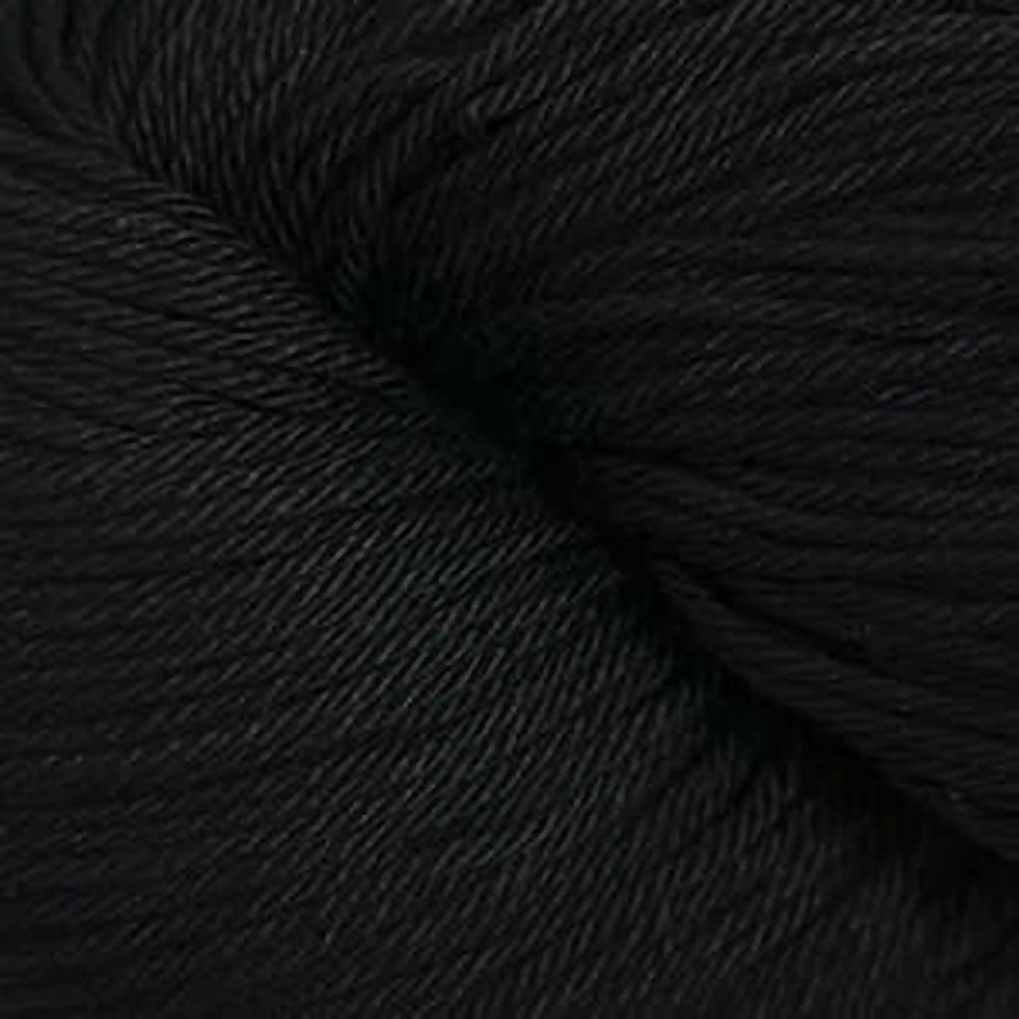 Cascade Noble Cotton Light DK Yarn color 38 - Black