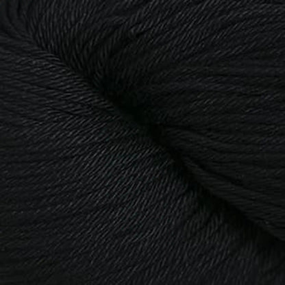 Cascade Noble Cotton Light DK Yarn color 38 - Black