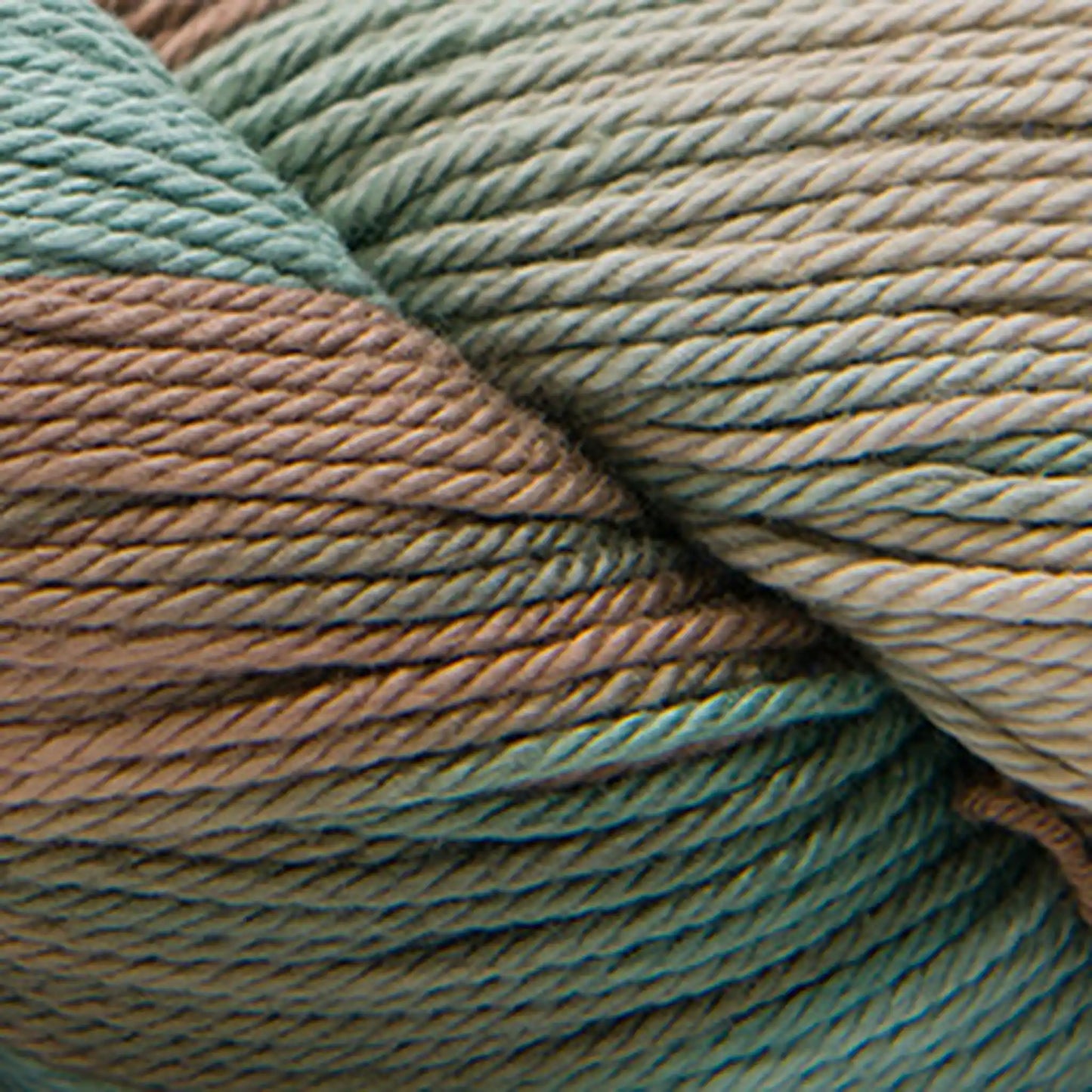 Cascade Noble Cotton Hand Dyed Light DK Yarn color 509 Tranquil