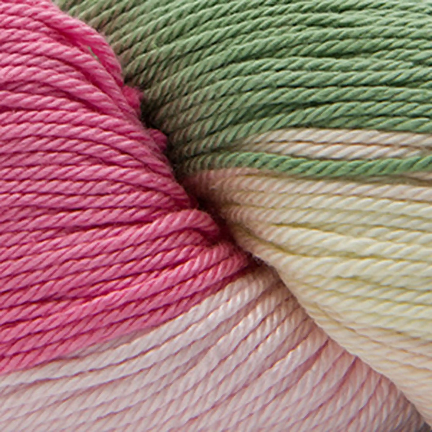 Cascade Noble Cotton Hand Dyed Light DK Yarn color 511 Spring Bouquet