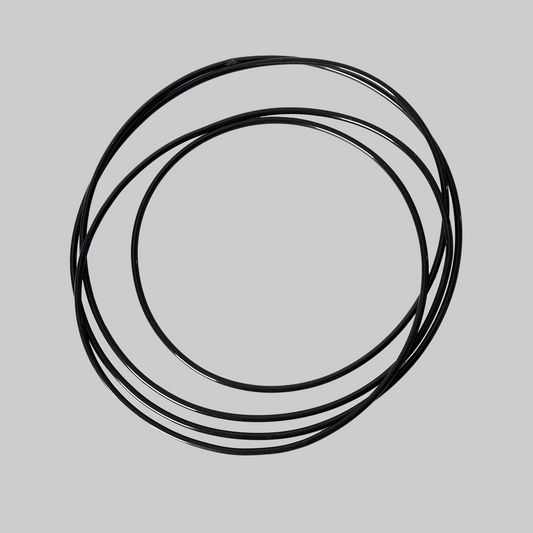 Schacht 58 inch black poly drive band for the Sidekick spinning wheel