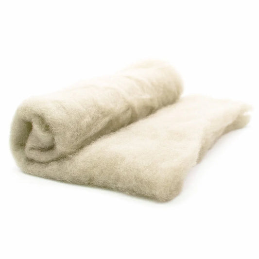 Natural White Shetland Batt