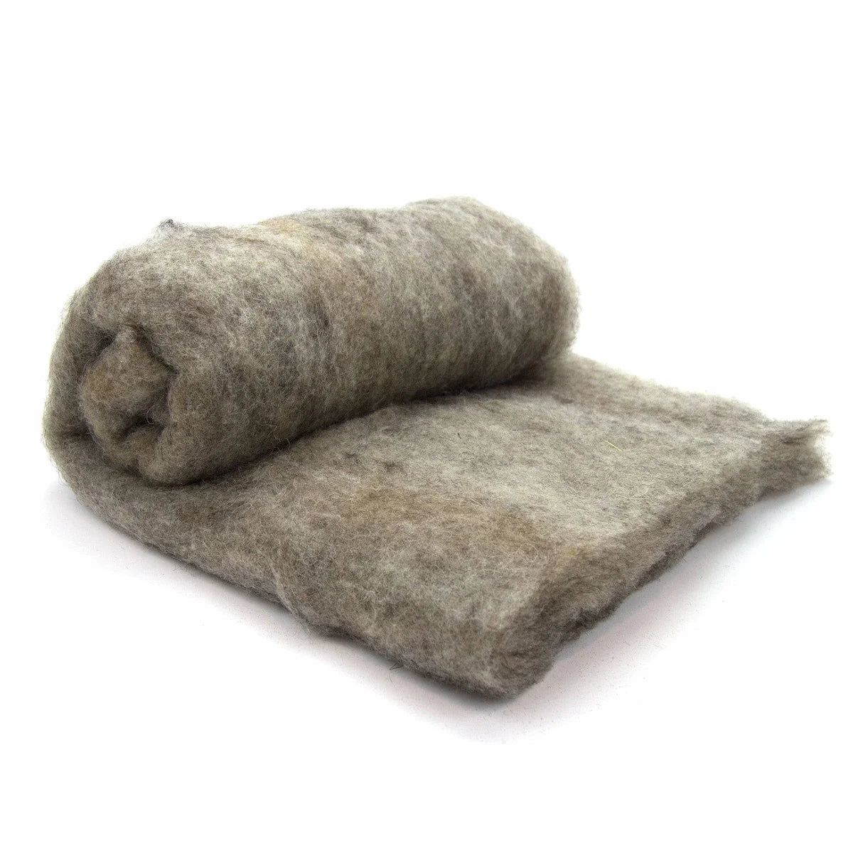 Natural Grey Shetland Batt