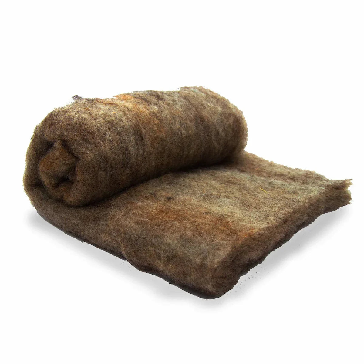 Natural Moorit Brown Shetland Batt