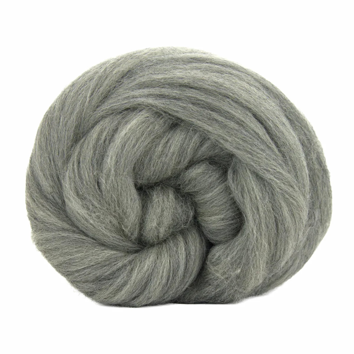 Natural Grey Merino Wool Top