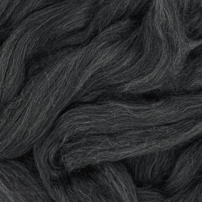 Natural Dark Grey Merino Wool Top